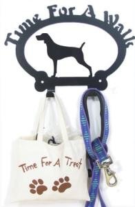 Dog Leash Hook – Weimaraner (Time for a Walk)