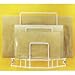Grocery Bag Holder - Wall or Cabinet Mounted (White) (9 1/2W x 9 1/2H x 4 1/2D)