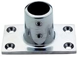 Attwood Stainless Steel 90° Rectangular Base Rail Fitting