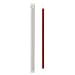 Solo 824RX-2050 7.75" Giant Straw White With Red Stripe Paper Wrapped 24/300