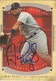 Albert Pujols, St. Louis Cardinals Autographed Card