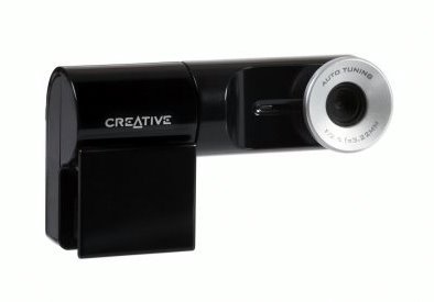Creative Live! Cam VF0400 Webcam - Black CMOS - USB