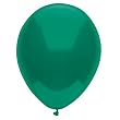 100 Party Balloons - 11" Round Latex, Forest Green