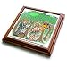 Londons Times Religion Heaven Hell Cartoons - The First Census - Trivets