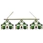 Marshall Thundering Herd Executive 3 Light Game Table Lamp