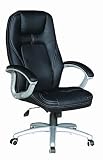 MODERN OFFICE DESK CHAIR WITH ERGONOMIC CONTOURED SEAT & BACK