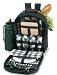 Outdoor Living : Brighton Picnic Backpack for Four - Green - Picnic At Ascot