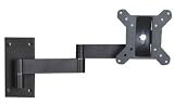 Duronic PLB2518 Cantilever 15 17 19 20 22 24 LCD Monitor TV Arm Bracket Wall Mount with Swivel and Tilt