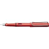 Lamy Safari Red Broad Point Fountain Pen - L16B