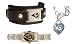 St. Louis Rams ProStarter/Leather Cuff /Heart Charm Chain Bracelet Package