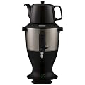 Mulex 290086 Tee Samowar 3 Liter, schwarz