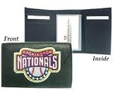Washington Nationals Embroidered Leather Tri-Fold Wallet