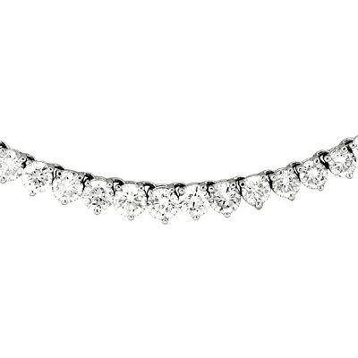 10.00 ct tw Diamonds 27 Grams 18k Gold Graduate 
