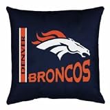 Denver Broncos Locker Room Pillow (18x18) NFL