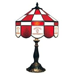 NCAA Indiana Hoosiers 14 Tiffany Style Executive Table Lamp