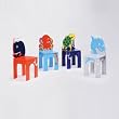 Sea Creatures Set of 4 Activity Chairs - Whale, Octopus, Dolphin & Turtle By Powell