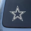DALLAS COWBOYS - Football Vinyl Car Decal Sticker #1747 | Vinyl Color: White