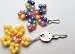 Geeperz Flower Power Key Chain Craft Kit (Makes 48)
