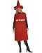 Adult Unisex Kethcup Bottle Halloween Costume Plus Size #8211