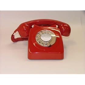 Retro Telephones (Red)