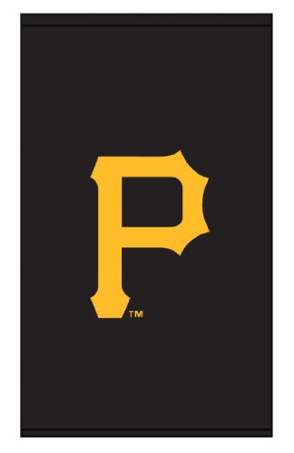 Roller Shades MLB Pittsburgh Pirates Cap Logo - Black Background 0571_0003
