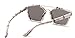 GAMT Fashion Sunglasses Colored Frame Mirrored Lens Silver
