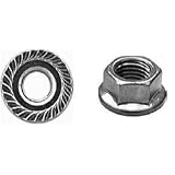 25 Honda Exhaust Spin Lock Nuts W  Serrations M10-1.25 