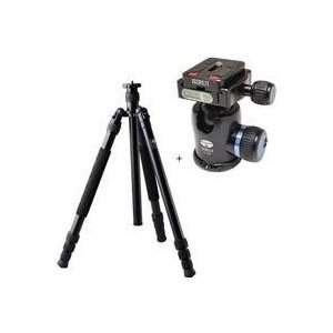 SIRUI N-1004 4 Section Aluminum Tripod, Supports 26 lbs., Max Height 61