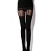 Selene Allure Women's Fake Garters Stockings Leggings Pantyhoses