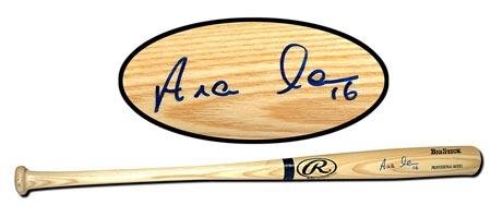 Rawlings Big Stick Bat signed by Chicago Cubs Aramis Ramirez - Autographed MLB Bats