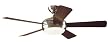 Hunter Palermo One-Light 52-Inch Five-Blade Ceiling Fan, Brushed Nickel with Frosted Globe #21617