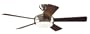 Hunter 21617 Palermo 52-Inch Energy Star Brushed-Nickel Ceiling Fan with 5 Maple/Cherry Blades