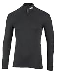 F1 Zip Turtle Base Layer Thermal Top Unisex Medium Black