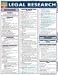 Legal Research Laminate Reference Chart (Quickstudy: Law)