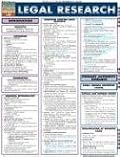 Legal Research Laminate Reference Chart (Quickstudy: Law)