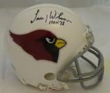 Larry Wilson Autographed/Hand Signed St Louis Cardinals Mini Helmet