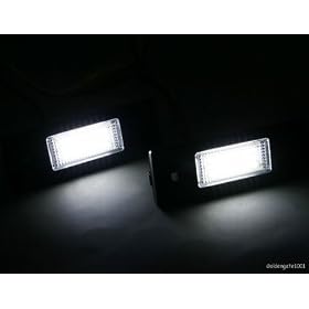 6000k 24SMD Led License Plate Light Lamp for BMW 1-Series E81 E85 E86 E87 E87N