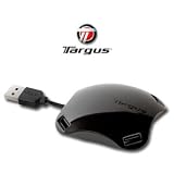 31zrvdhXZ9L. SL160  Targus Retractable 4 Port Hub ACH113US (Black)