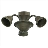31zrvi9MAsL. SL160  Ceiling Fan Light Kit Finish: Golden Pewter