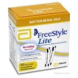 FreeStyle Lite 50 Diabetic Test Strips (Mail Order)