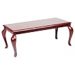 Mahogany Finish Queen Ann Traditional Coffee Table By Office Star