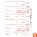 TOPS 22995 1099 Tax Forms For Dot Matrix Printers/Typewriters, 5-Part Misc, 24 Sets/Pack