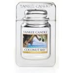 Yankee Candle Fragranced Travel Tin Odor Neutralizing Air Freshener, Coconut Bay Scent