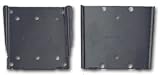 Black Slimline LCD TV TFT Monitor Wall Mount Bracket for 15-23 Vesa 75 100