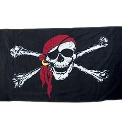 Pirate Beach Towel