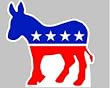 Democratic Party Donkey Standup Poster