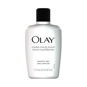 OLAY Active Hydrating Beauty Fluid, Sensitive Skin, 6-Ounce Bottles (Pack of 2)