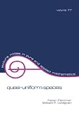 Quasi-Uniform SPates (Lecture Notes in Pure and Applied Mathematics)