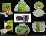 Microwave Pack / Microwave Cookware Set - Use your microwave to bake potatoes, make omelettes, steam vegetables, cook bacon & egg poacher and more!