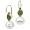 14K White Gold Paspaley South Sea Cultured Pearl and Jade Earrings - 12.00mm